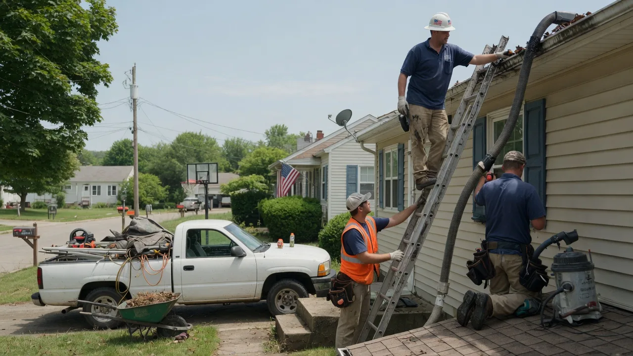 Gutter Installation in Knoxville, IL near me